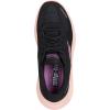 Skechers Women’s Max Cushioning Glide Step Hartford Hands Free Slip-ins Sneaker(Black/Purple)