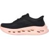 Skechers Women’s Max Cushioning Glide Step Hartford Hands Free Slip-ins Sneaker(Black/Purple)