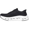 Skechers Women’s Max Cushioning Glide Step Hartford Hands Free Slip-ins Sneaker(Black/White)