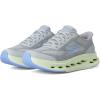 Skechers Women’s Max Cushioning Glide Step Hartford Hands Free Slip-ins Sneaker(Gray/Lime)
