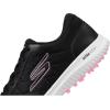 Skechers Women’s Max Fairway 4 Spikeless Golf Shoe(Black/Pink)