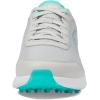 Skechers Women’s Max Fairway 4 Spikeless Golf Shoe(Gray/Turquoise)