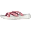 Skechers Women’s On-The-go 600 Dainty Flat Sandal(Coral)
