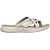 Skechers Women’s On-The-go 600 Dainty Flat Sandal(Taupe)