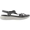 Skechers Women’s On-The-go 600-Brilliancy Sport Sandal(Black/White-black)