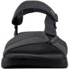 Skechers Women’s On-The-go 600-Brilliancy Sport Sandal(Charcoal Black/Black)