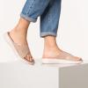 Skechers Women’s On-The-go 600-Glistening Metallic Mesh Slide Sandal(Rosegold)