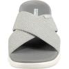 Skechers Women’s On-The-go 600-Glistening Metallic Mesh Slide Sandal(Silver)