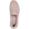 Skechers Women’s On-The-go Flex-Excellency Hands Free Slip-ins Loafer Flat(Blush)