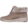 Skechers Women’s On-The-go Glacial Ultra-Sweet Vibes Ankle Boot(Dark Taupe)