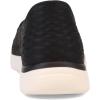 Skechers Women’s On-the-GO Flex – Top Notch Slip-In Sneakers(Black/White)