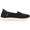 Skechers Women’s On-the-GO Flex – Top Notch Slip-In Sneakers(Black/White)