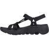 Skechers Women’s On-the-go Massage Fit Transcend Sandals(Black/Black)