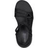 Skechers Women’s On-the-go Massage Fit Transcend Sandals(Black/Black)