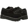 Skechers Women’s Parties-Mate Oxford Shoes(Black Suede Leather)