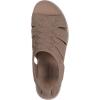 Skechers Women’s Pier-lite-Memory Maker Wedge Sandal(Mocha)