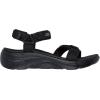 Skechers Women’s Quarter Strap Fisherman Sandal(Black/Black)