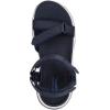 Skechers Women’s Quarter Strap Fisherman Sandal(Navy)