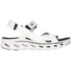 Skechers Women’s Quarter Strap Fisherman Sandal(White/Black)