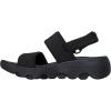 Skechers Women’s Quarter Strap Sandal(Black/Rose Gold)