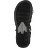 Skechers Women’s Reggae Irie Mon Flip-Flop Sandals(Black/White)