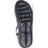 Skechers Women’s Reggae Irie Mon Flip-Flop Sandals(Blue/Navy)