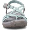 Skechers Women’s Reggae Irie Mon Flip-Flop Sandals(Gray/Aqua)