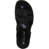 Skechers Women’s, Reggae Slim – Simply Stretch Sandal(Black)