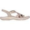Skechers Women’s, Reggae Slim – Simply Stretch Sandal(Natural/Taupe)