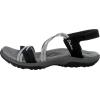 Skechers Women’s Reggae Slim – Takes Two Sandal(Black/Charcoal)