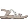 Skechers Women’s Reggae Slim – Takes Two Sandal(Taupe)