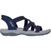 Skechers Women’s Reggae Slim-Stretch Flex Hands Free Slip-ins Sandal(Navy)
