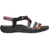 Skechers Women’s Reggae-Sew Me-Boho Woven Strappy Slingback Sandal(Black Multi)