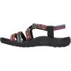 Skechers Women’s Reggae-Sew Me-Boho Woven Strappy Slingback Sandal(Black Multi)