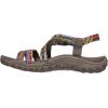 Skechers Women’s Reggae-Sew Me-Boho Woven Strappy Slingback Sandal(Taupe Multi)