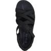 Skechers Women’s Reggae-Strollin’ on Sport Sandal(Black/Black)