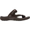 Skechers Women’s Reggae-Trailway Flip-Flop Sandals(Chocolate)