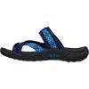 Skechers Women’s Reggae-Trailway Flip-Flop Sandals(Navy)