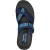 Skechers Women’s Reggae-Trailway Flip-Flop Sandals(Navy)