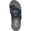 Skechers Women’s Reggae-Trailway Flip-Flop Sandals(Navy/Grey)