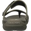 Skechers Women’s Reggae-Trailway Flip-Flop Sandals(Olive)