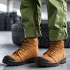 Skechers Womens Rotund Darragh Work Lace-Up Boot Safety Toe(Rust)
