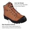 Skechers Womens Rotund Darragh Work Lace-Up Boot Safety Toe(Rust)