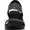 Skechers Women’s Rumble on-Sassy DayZ Wedge Sandal(Black)