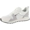 Skechers Women’s Runway-Posh Gal Sneaker(White-silver)