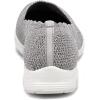 Skechers Women’s Seager – Stat – Scalloped Collar, Engineered Skech-Knit Slip-on – Classic Fit(Gray)