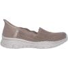 Skechers Women’s Seager-Believe It Hands Free Slip-ins Loafer Flat(Dark Taupe)