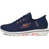 Skechers Women’s, Slip-ins GO Golf Walk 5 Slip-Ins Sneaker(Navy/Pink)