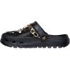 Skechers Women’s Snoop Dogg: Arch Fit Footsteps-Rolling N Gold Clog(Black)