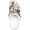 Skechers Women’s Snoop Dogg: Arch Fit Footsteps-Rolling N Gold Clog(White)